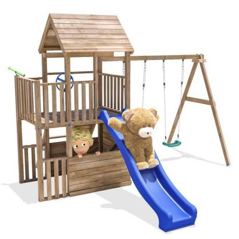 Complex de joaca BalconyFort ™ Double Swing Dunster House - imagine 6